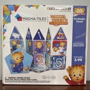 Magna Tiles Daniel Tiger's Neighborhood Goodnight Daniel magnetic tiles Set
